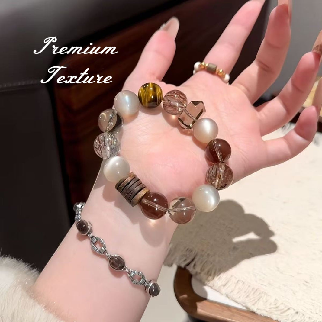 Agarwood Moon Glow Bracelet