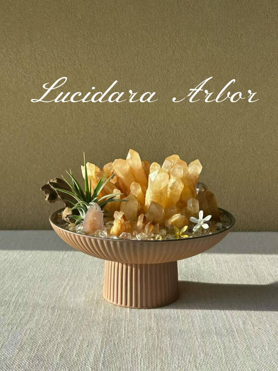 Golden Citrine Garden
