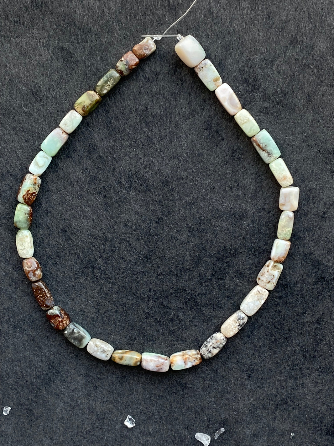 18 - Mixed Color Irregular Natural Stone Loose Beads