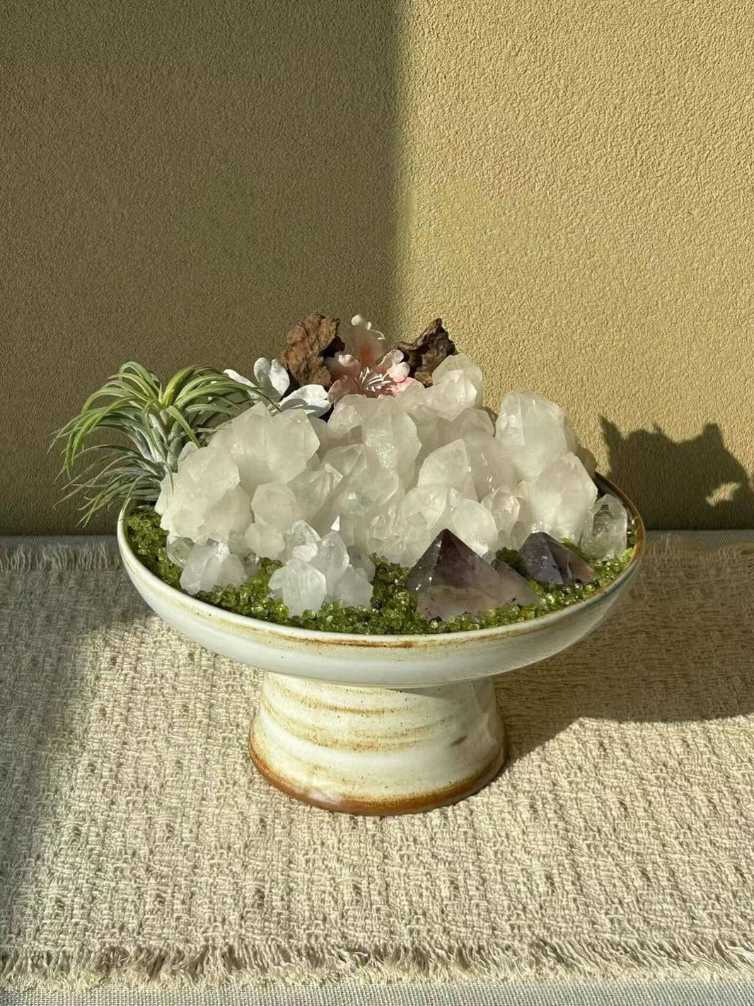 Snowy Crystal Garden